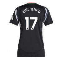 Camisa de Futebol Arsenal Oleksandr Zinchenko #17 Equipamento Secundário Mulheres 2024-25 Manga Curta